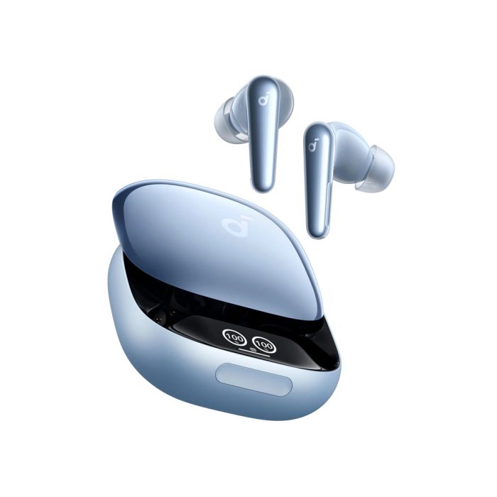 Anker Soundcore Liberty 4 Pro brezžične slušalke, svetlečo modre Anker Soundcore Liberty 4 Pro brezžične slušalke, svetlečo modre