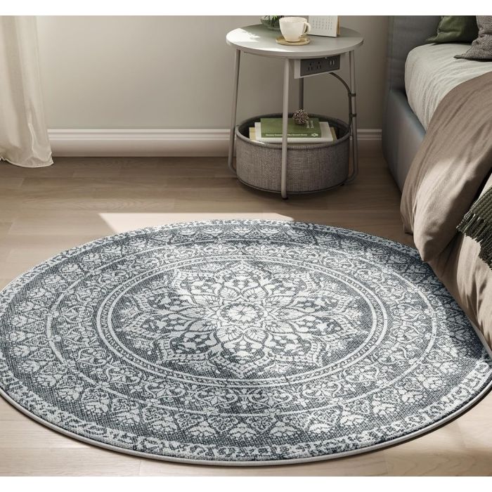 SONGMICS HOME Okrogla Preproga, 120 cm SONGMICS HOME Okrogla Preproga, 120 cm