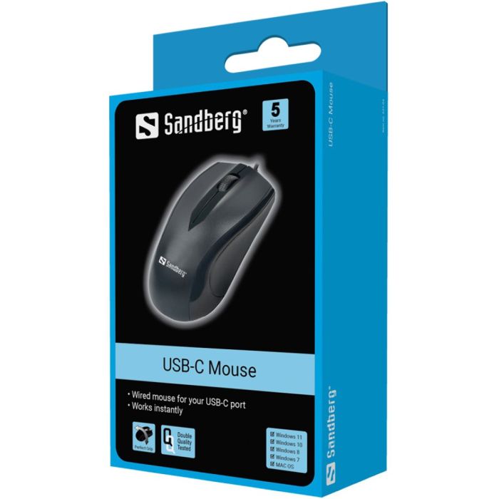 Sandberg USB-C Mouse žična miška Sandberg USB-C Mouse žična miška