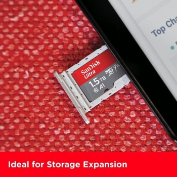 SanDisk Ultra microSDXC 1.5TB + SD Adapter UHS-I spominska kartica