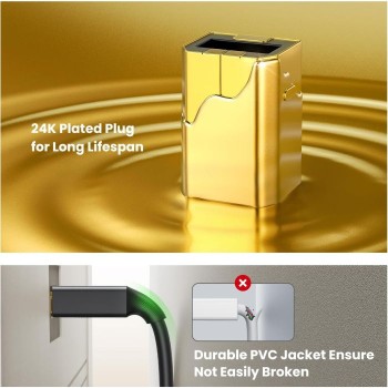 Ugreen tiskalniški kabel USB 2.0 - USB A v USB B združljiv s HP, Canon, Epson, Lexmark, Dell, Brothe