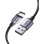 UGREEN USB A 2.0 na USB 3.0 tip C kabel 3m (črn)