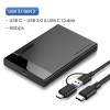Ugreen ohišje za 2,5 trdi disk USB 3.1 s kablom 2 v 1 USB-A/USB-C v USB-C Ugreen ohišje za 2,5 trdi disk USB 3.1 s kablom 2 v 1 USB-A/USB-C v USB-C