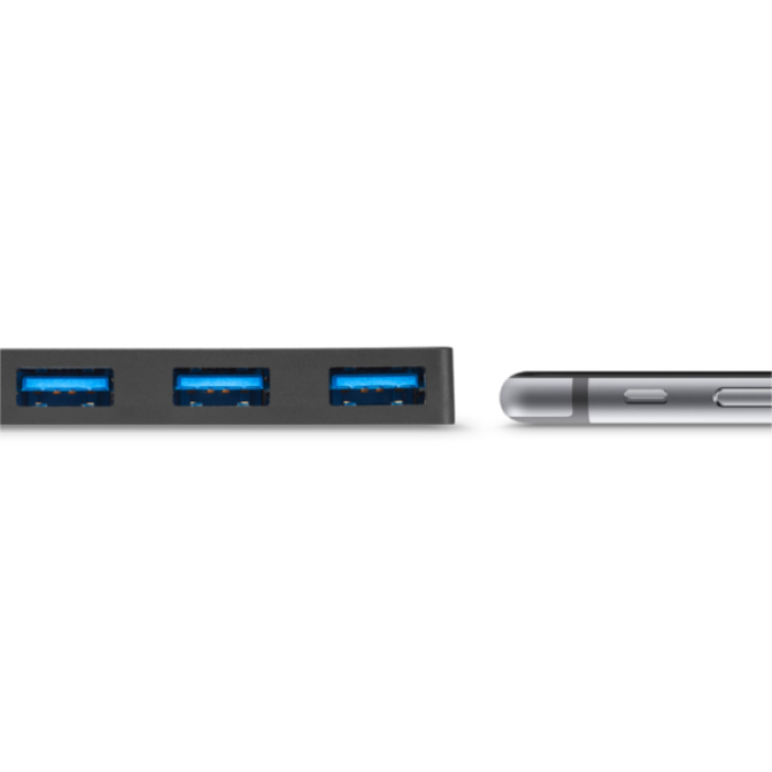 Anker Ultra Slim 4-port USB 3.0 hub črn Anker Ultra Slim 4-port USB 3.0 hub črn