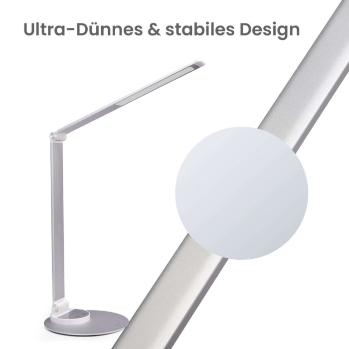 TaoTronics ultra tanka led namizna svetilka TT-DL22_1 srebrna TaoTronics ultra tanka led namizna svetilka TT-DL22_1 srebrna