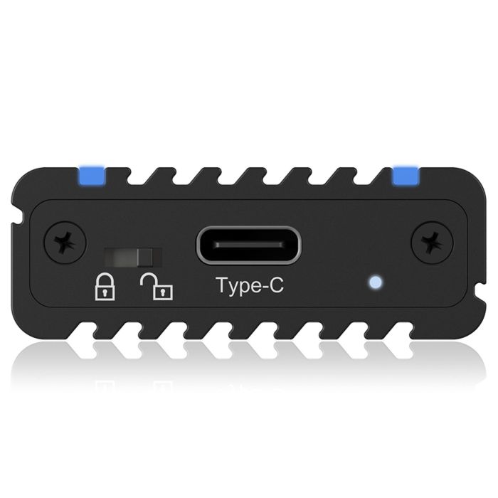 Icybox IB-1824ML-C31 USB-C & USB-A 3.1 ohišje za M.2 NVMe SSD Icybox IB-1824ML-C31 USB-C & USB-A 3.1 ohišje za M.2 NVMe SSD