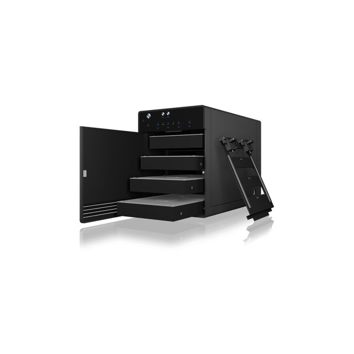 Icybox IB-3740-C31 USB 3.1 Type-C zunanje ohišje za 4 diske ali SSD Icybox IB-3740-C31 USB 3.1 Type-C zunanje ohišje za 4 diske ali SSD