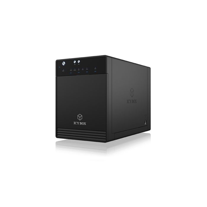 Icybox IB-3740-C31 USB 3.1 Type-C zunanje ohišje za 4 diske ali SSD Icybox IB-3740-C31 USB 3.1 Type-C zunanje ohišje za 4 diske ali SSD