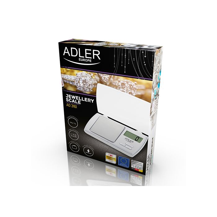 Adler natančna tehtnica 0.1g AD 3161 Adler natančna tehtnica 0.1g AD 3161