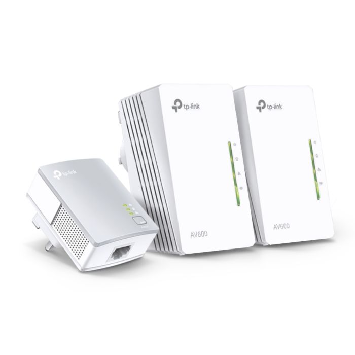 TP-LINK TL-WPA4220 TKIT Powerline 600 Wi-Fi 3-pack kit TP-LINK TL-WPA4220 TKIT Powerline 600 Wi-Fi 3-pack kit