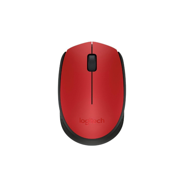 Logitech M171 Wireless majhna miška, rdeča Logitech M171 Wireless majhna miška, rdeča