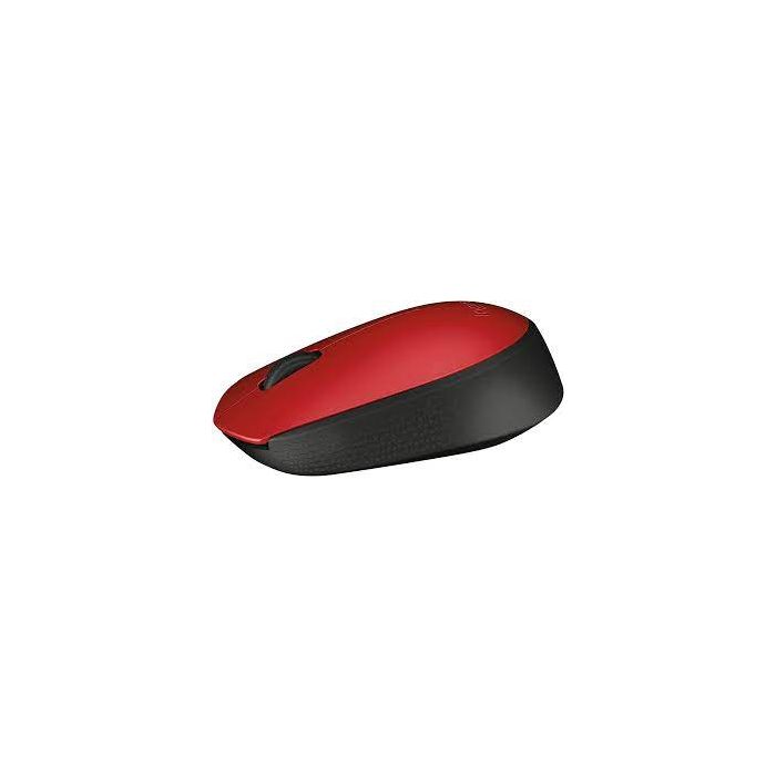 Logitech M171 Wireless majhna miška, rdeča Logitech M171 Wireless majhna miška, rdeča