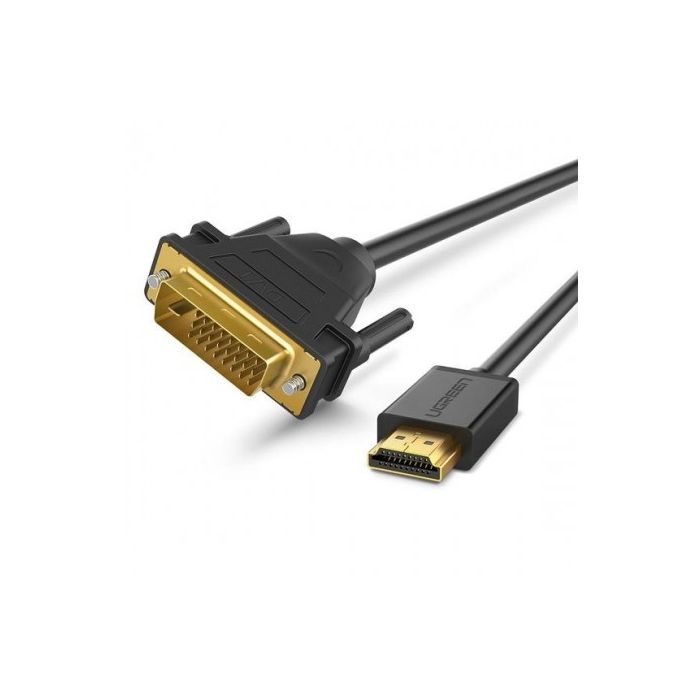 Ugreen HDMI na DVI kabel 24+1 1m - polybag Ugreen HDMI na DVI kabel 24+1 1m - polybag