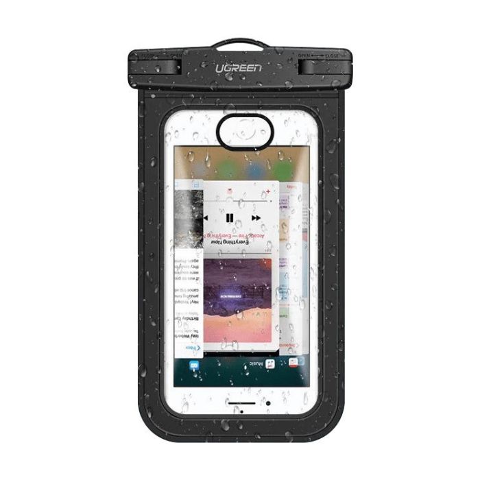 Ugreen vodoodporen ovitek za mobilne telefone do velikosti 6,5 - polybag Ugreen vodoodporen ovitek za mobilne telefone do velikosti 6,5 - polybag