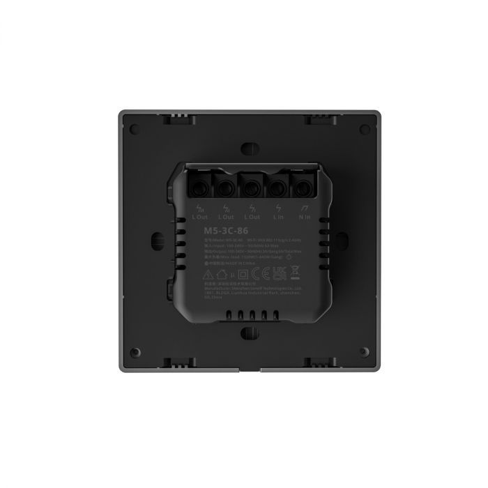 SONOFF pametno stensko stikalo Wi-Fi M5-3C-86, trojno SONOFF pametno stensko stikalo Wi-Fi M5-3C-86, trojno