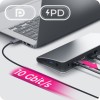 Icybox IB-DK2408-C 11-in-1 USB Type-C DockingStation priklopna postaja za prenosnik s Power Delivery Icybox IB-DK2408-C 11-in-1 USB Type-C DockingStation priklopna postaja za prenosnik s Power Delivery