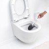 Brabantia MINDSET držalo in ščetka za WC belo Brabantia MINDSET držalo in ščetka za WC belo