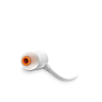 JBL Tune 110 In-ear slušalke z mikrofonom, bele JBL Tune 110 In-ear slušalke z mikrofonom, bele