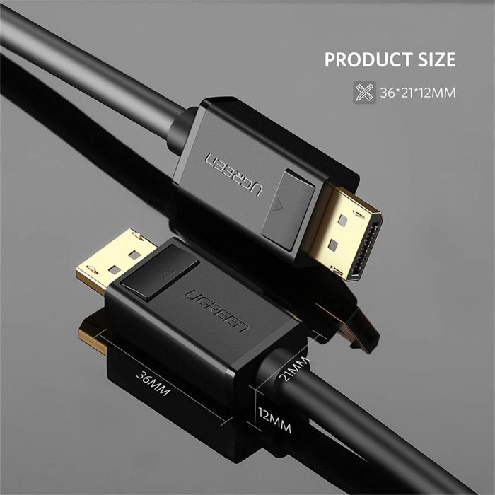Ugreen 4K DisplayPort kabel 5M - box Ugreen 4K DisplayPort kabel 5M - box