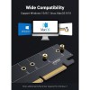 Ugreen M.2 PCIe NVME M-Key na PCIe 4.0 x16 adapter s hladilnikom - box Ugreen M.2 PCIe NVME M-Key na PCIe 4.0 x16 adapter s hladilnikom - box
