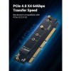 Ugreen M.2 PCIe NVME M-Key na PCIe 4.0 x16 adapter s hladilnikom - box Ugreen M.2 PCIe NVME M-Key na PCIe 4.0 x16 adapter s hladilnikom - box