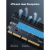 Ugreen M.2 PCIe NVME M-Key na PCIe 4.0 x16 adapter s hladilnikom - box Ugreen M.2 PCIe NVME M-Key na PCIe 4.0 x16 adapter s hladilnikom - box