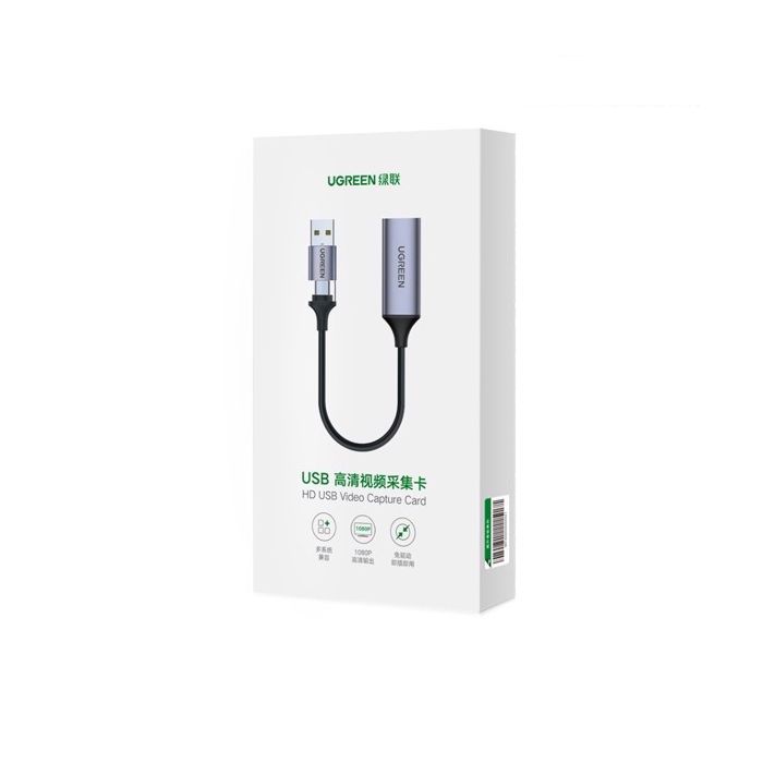 Ugreen USB adapter za zajem slike HDMI 4K na USB-C/A 1080p - box Ugreen USB adapter za zajem slike HDMI 4K na USB-C/A 1080p - box