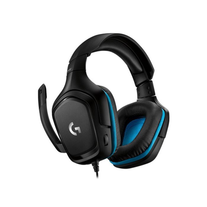 Logitech slušalke gaming USB G432 7.1 Leatherette Modre Logitech slušalke gaming USB G432 7.1 Leatherette Modre