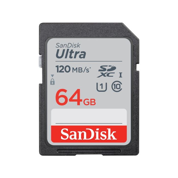 SanDisk Ultra 64GB SDXC spominska kartica 140MB/s SanDisk Ultra 64GB SDXC spominska kartica 140MB/s