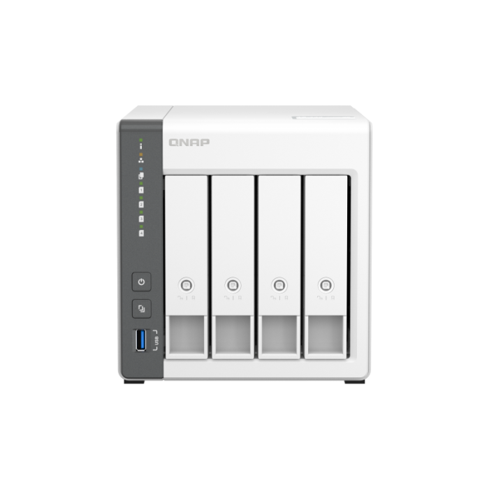 QNAP NAS strežnik za 4 diske, 4GB ram, 2,5Gb mreža QNAP NAS strežnik za 4 diske, 4GB ram, 2,5Gb mreža
