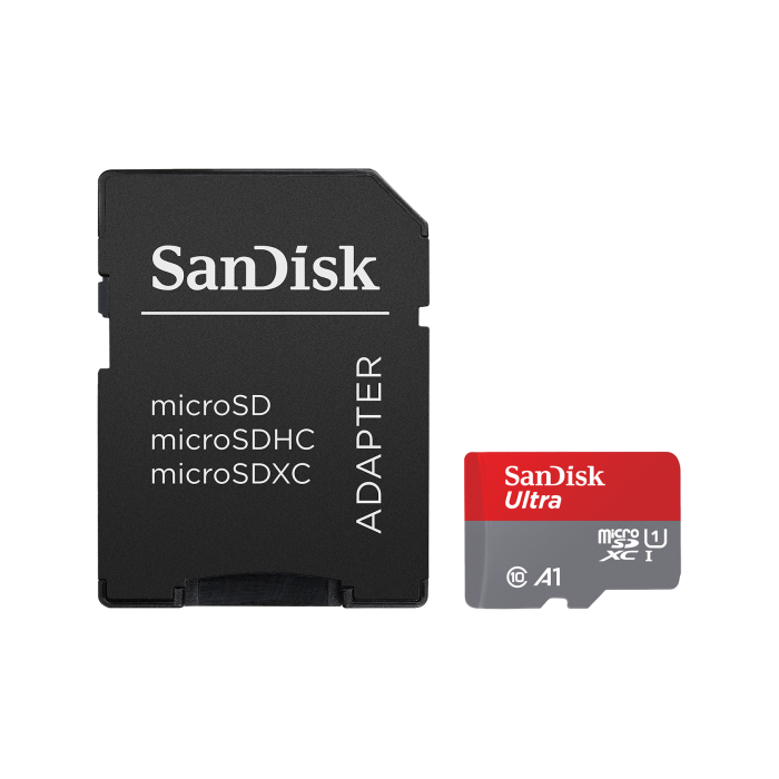 SanDisk Ultra microSDXC 512GB + SD Adapter 150MB/s A1 Class 10 UHS-I SanDisk Ultra microSDXC 512GB + SD Adapter 150MB/s A1 Class 10 UHS-I
