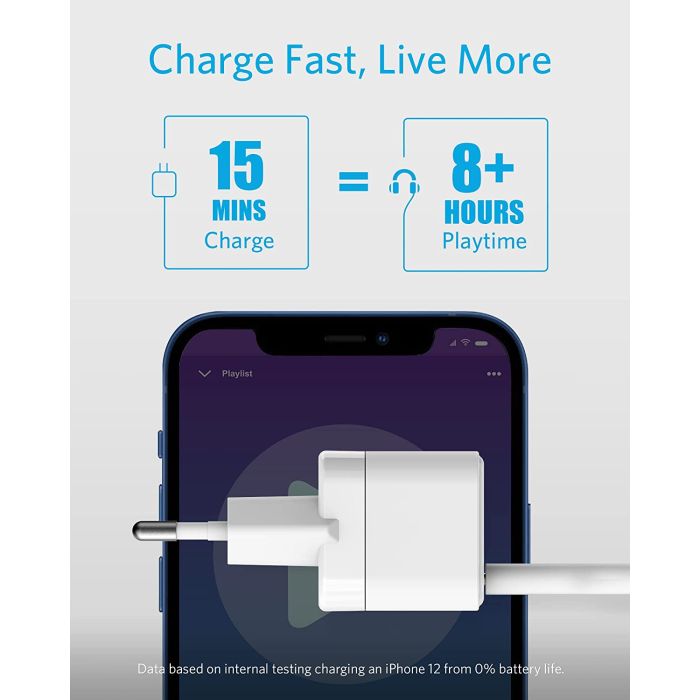 Anker Powerport III 20W USB-C stenski polnilec Anker Powerport III 20W USB-C stenski polnilec