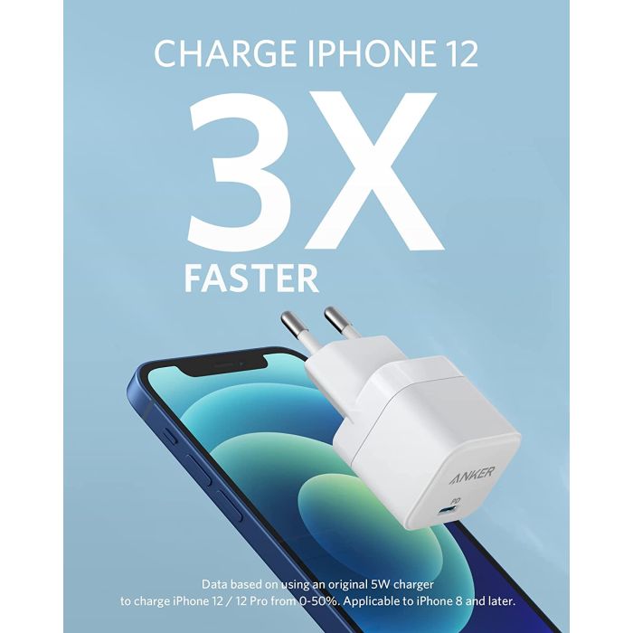 Anker Powerport III 20W USB-C stenski polnilec Anker Powerport III 20W USB-C stenski polnilec