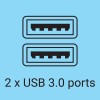 Sandberg USB-C 8K Display Dock priklopna postaja Sandberg USB-C 8K Display Dock priklopna postaja