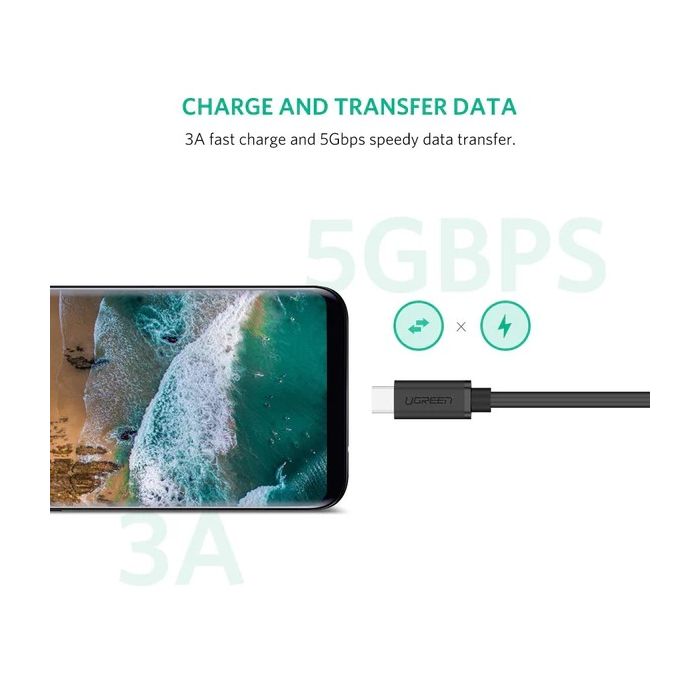 Ugreen USB-C podaljšek, 1M - PolyBag Ugreen USB-C podaljšek, 1M - PolyBag
