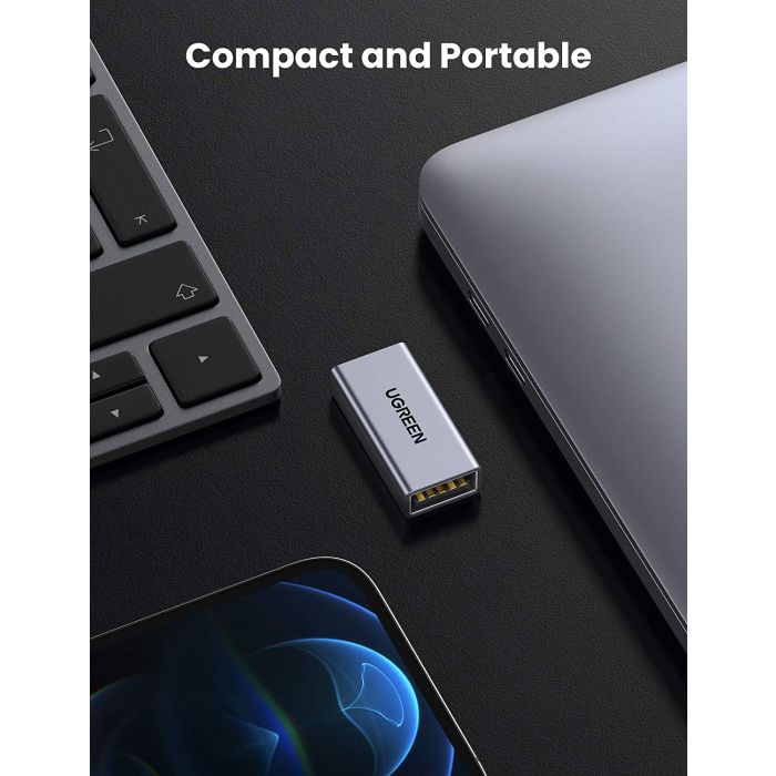 Ugreen USB-A na USB-A adapter, 1kos - polybag Ugreen USB-A na USB-A adapter, 1kos - polybag