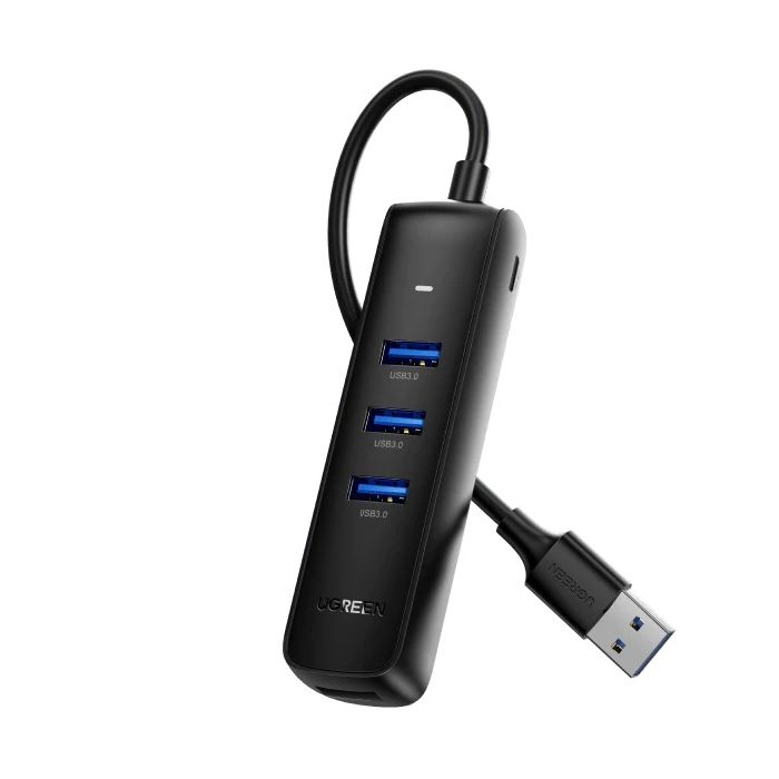 Ugreen USB 3.0 4-portni USB hub, 1M - Box Ugreen USB 3.0 4-portni USB hub, 1M - Box