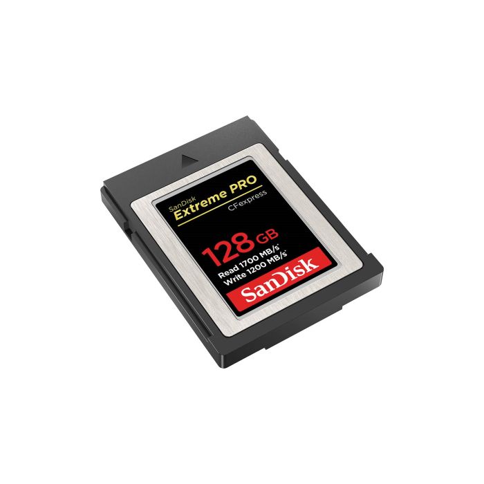 SanDisk Extreme PRO CFexpress Tip B, 128GB, 1700MB/s branje, 1200MB/s pisanje SanDisk Extreme PRO CFexpress Tip B, 128GB, 1700MB/s branje, 1200MB/s pisanje
