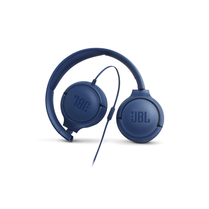 JBL Tune 500 naglavne slušalke z mikrofonom, modre JBL Tune 500 naglavne slušalke z mikrofonom, modre