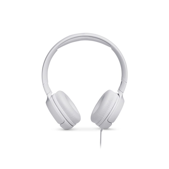JBL Tune 500 naglavne slušalke z mikrofonom, bele JBL Tune 500 naglavne slušalke z mikrofonom, bele