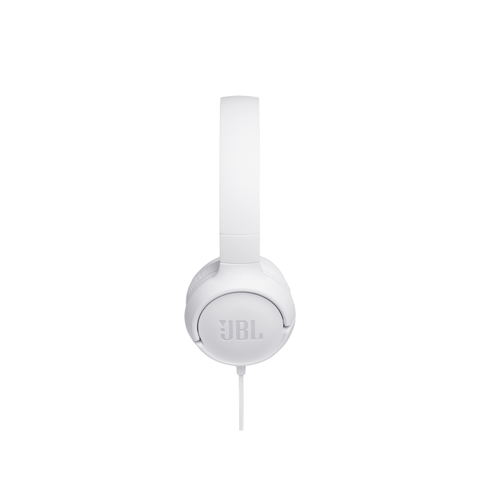 JBL Tune 500 naglavne slušalke z mikrofonom, bele JBL Tune 500 naglavne slušalke z mikrofonom, bele