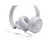 JBL Tune 500 naglavne slušalke z mikrofonom, bele JBL Tune 500 naglavne slušalke z mikrofonom, bele