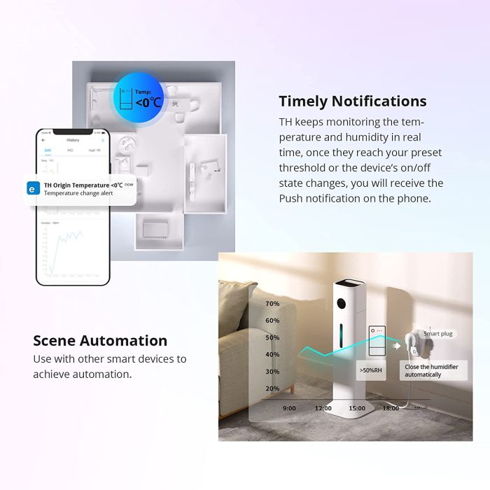 SONOFF pametno stikalo THR320, senzor za temp. in vlažnost, Alexa/Google Home/IFTTT, 20A max. SONOFF pametno stikalo THR320, senzor za temp. in vlažnost, Alexa/Google Home/IFTTT, 20A max.