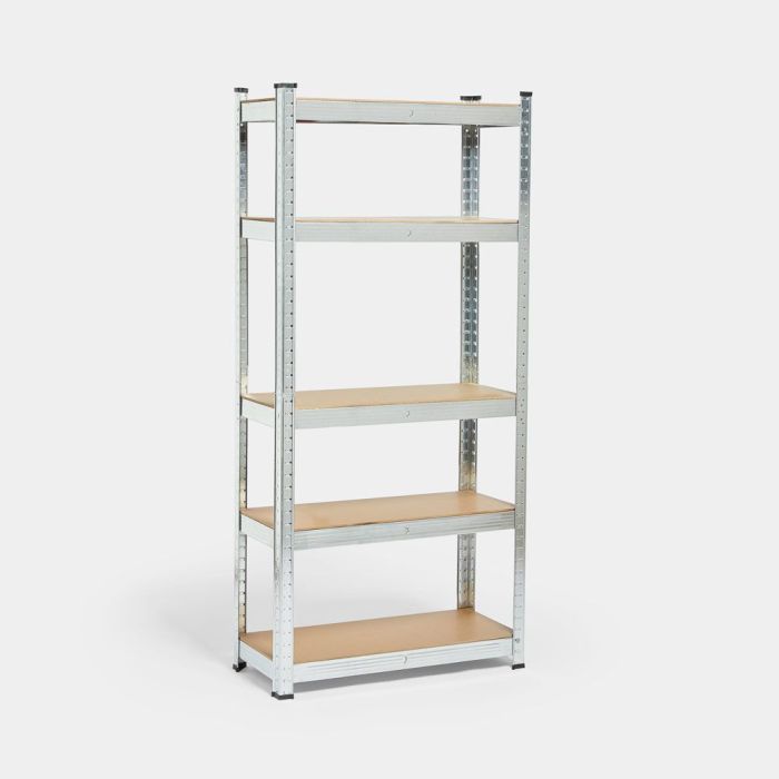 VonHaus 5-stopenjski galvaniziran regal 1.5m VonHaus 5-stopenjski galvaniziran regal 1.5m