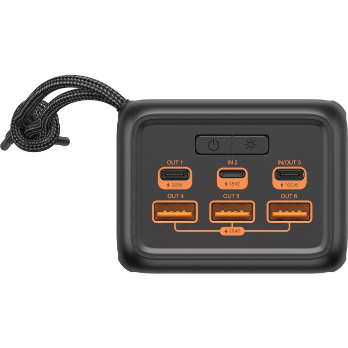 Sandberg USB-C Power Delivery 130W 50000mAh prenosna baterija Sandberg USB-C Power Delivery 130W 50000mAh prenosna baterija