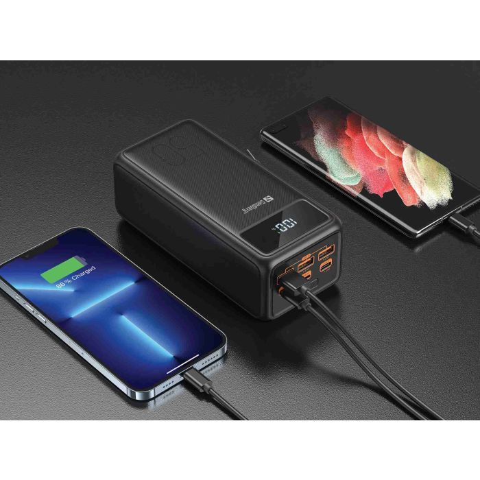 Sandberg USB-C Power Delivery 130W 50000mAh prenosna baterija Sandberg USB-C Power Delivery 130W 50000mAh prenosna baterija