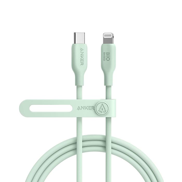 Anker 541 BIO USBC-LTG 0,9m kabel zelen Anker 541 BIO USBC-LTG 0,9m kabel zelen