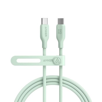 Anker 543 BIO USBC-USBC 0,9m kabel zelen Anker 543 BIO USBC-USBC 0,9m kabel zelen