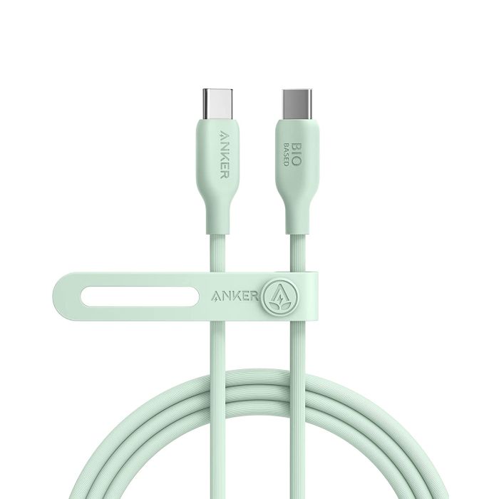 Anker 543 BIO USBC-USBC 1,8m kabel zelen Anker 543 BIO USBC-USBC 1,8m kabel zelen