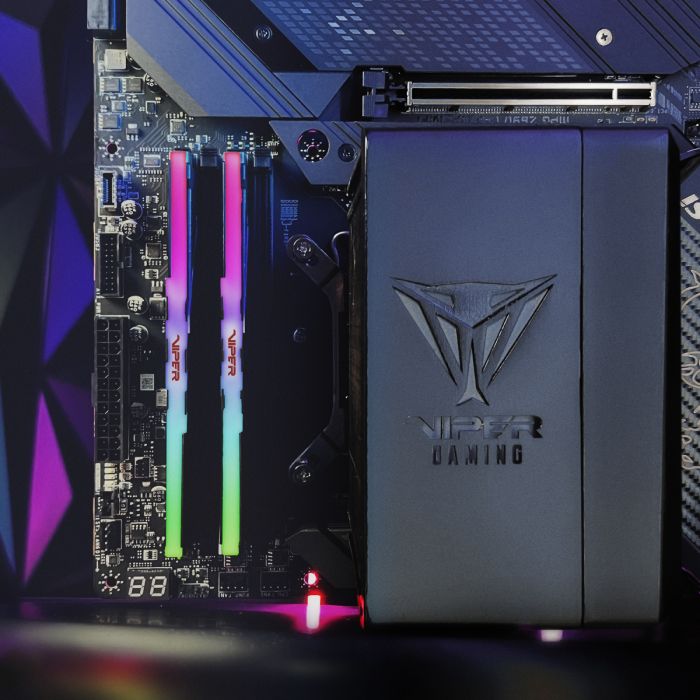 Patriot Viper Venom RGB Kit 32GB (2x16GB) DDR5-5600 DIMM PC5-44800 CL36, 1.25V Patriot Viper Venom RGB Kit 32GB (2x16GB) DDR5-5600 DIMM PC5-44800 CL36, 1.25V